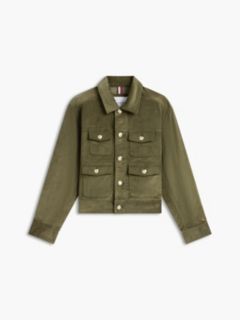 Stretch Corduroy Utility Jacket — Huntsman Green 6