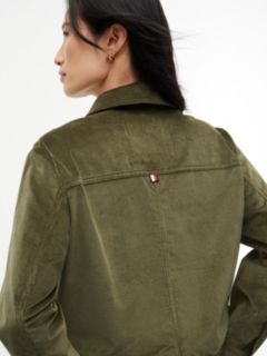 Stretch Corduroy Utility Jacket — Huntsman Green 4