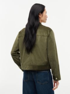 Stretch Corduroy Utility Jacket — Huntsman Green 5