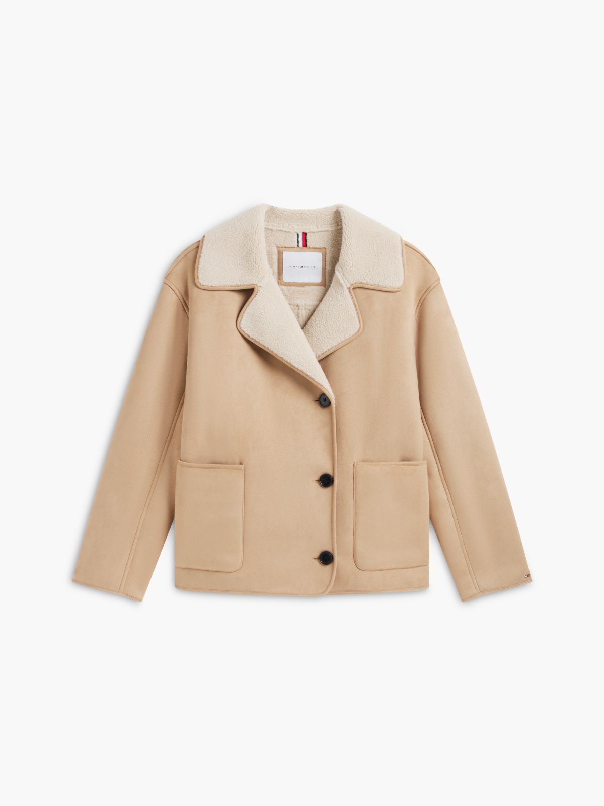 Faux Shearling Coat — Timeless Camel