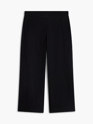 Женские брюки Tommy Hilfiger Cotton Gauze Cropped Wide Leg Pant — фото 5