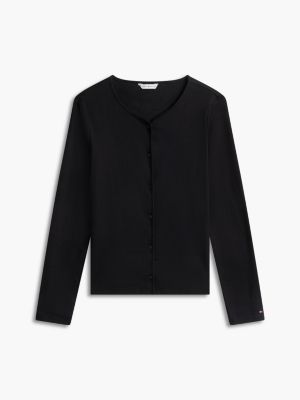 Женские кардиганы Tommy Hilfiger Pointelle Cardigan T-Shirt — фото 5