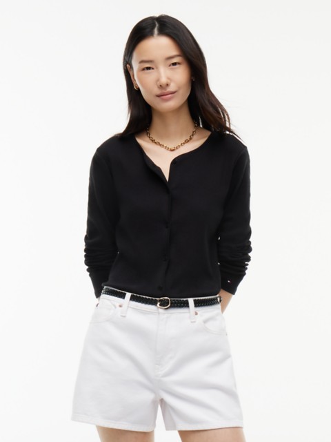 Женские кардиганы Tommy Hilfiger Pointelle Cardigan T-Shirt