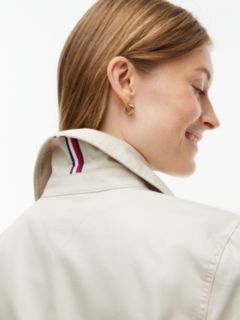 Water-Repellent Cropped Trench Coat — Casablanca 4