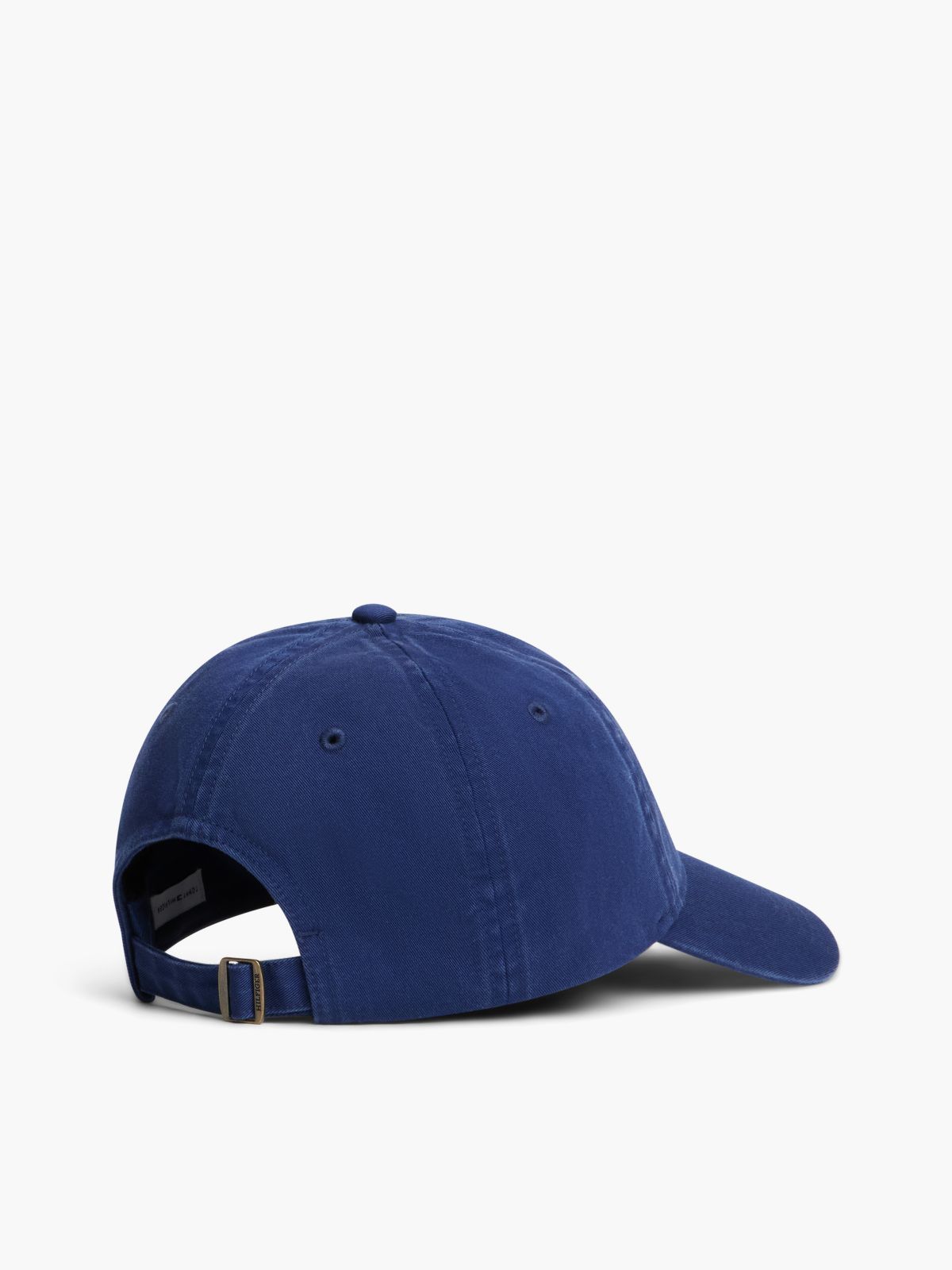 Embroidered Crest Baseball Cap — Preppy Navy