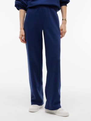 Varsity Crest Brushed-Back Sweatpant, Preppy Navy