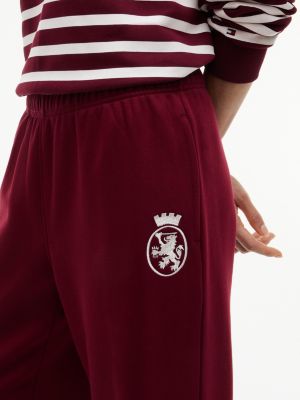 Женские брюки Tommy Hilfiger Varsity Crest Brushed-Back Sweatpant — фото 3