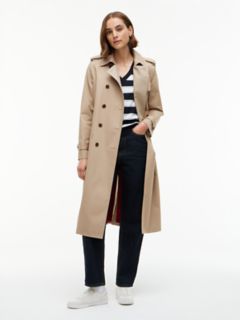 Lightweight Striped V-Neck Sweater — Navy Blue 2