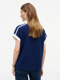 Varsity H-Logo T-Shirt — Preppy Navy 4