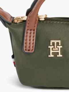 Monogram Coin Purse Bag Charm — Green 3