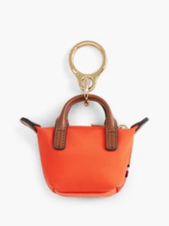 Monogram Coin Purse Bag Charm — Florence Orange 2