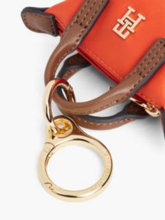 Monogram Coin Purse Bag Charm — Florence Orange 4
