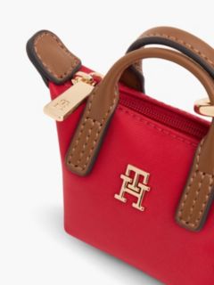 Monogram Coin Purse Bag Charm — Medium Red 3