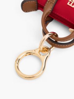 Monogram Coin Purse Bag Charm — Medium Red 4