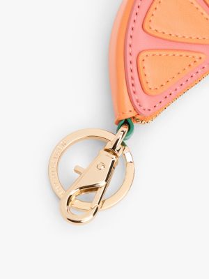 Женские брелоки Tommy Hilfiger Orange Wedge Coin Purse Bag Charm — фото 4