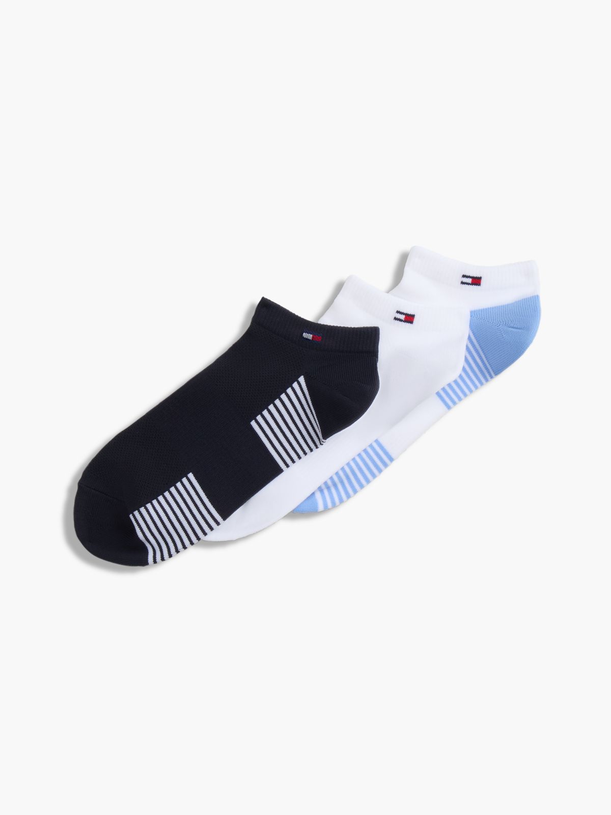 Sport Ankle Sock 3-Pack — Lucent White/Multi