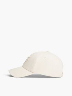 Embroidered Script Monogram Baseball Cap — Ivory 3