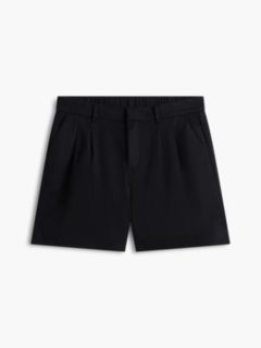 Lightweight Pleated 5" Short — Black 5