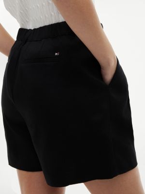 Женские брюки Tommy Hilfiger Lightweight Pleated 5" Short — фото 3