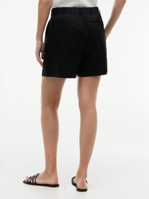 Женские брюки Tommy Hilfiger Lightweight Pleated 5" Short — фото 4