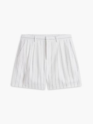 Женские брюки Tommy Hilfiger Pinstriped Pleated 5" Short — фото 5