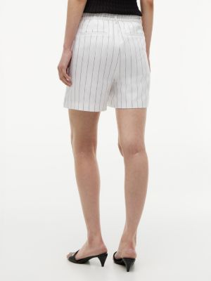 Женские брюки Tommy Hilfiger Pinstriped Pleated 5" Short — фото 4