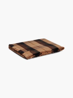 Женская накидка Tommy Hilfiger Plaid Cape, цвет: Песочный холщовый разноцветный — фото 3