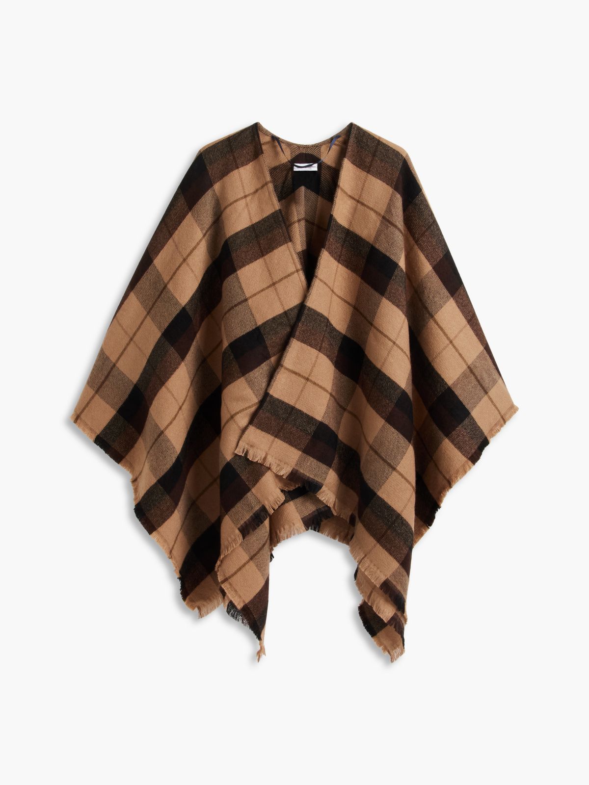 Plaid Cape — Safari Canvas Multi