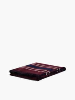 Reversible Cape — Deep Burgundy/ Multi 3