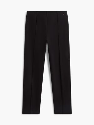 Женские брюки Tommy Hilfiger Slim Ponte Pull-On Pant, цвет: Чёрный — фото 5