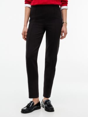 Slim Ponte Pull-On Pant, Black