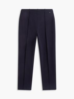 Slim Ponte Pull-On Pant — Navy Blue 5