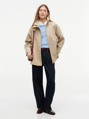 Женское пальто Tommy Hilfiger Water-Repellent A-Line Cape, цвет: Тёмный бежевый — фото 2