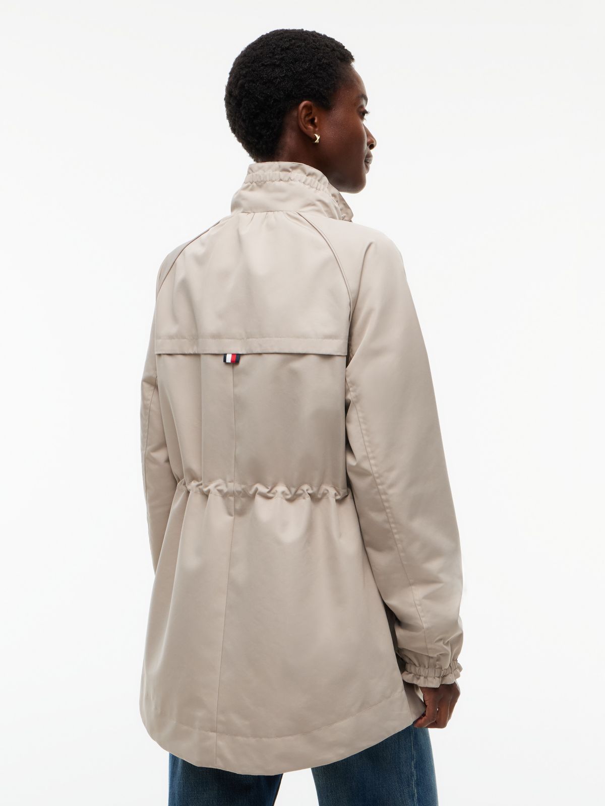 Water-Resistant Yacht Jacket — Stone