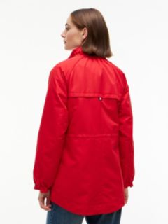 Water-Resistant Yacht Jacket — Red 4