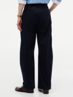 Stretch-Cotton Barrel Chino — Navy Blue 4