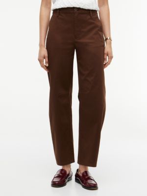 Stretch-Cotton Barrel Chino, Legacy Brown