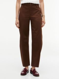 Stretch-Cotton Barrel Chino — Legacy Brown 1