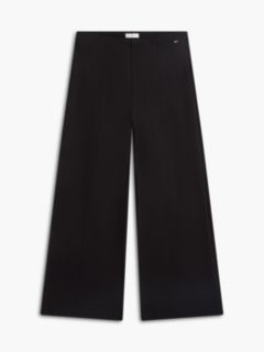 Wide Leg Ponte Pull-On Pant — Black 5