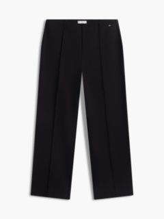 Flared Ponte Pull-On Pant — Black 5