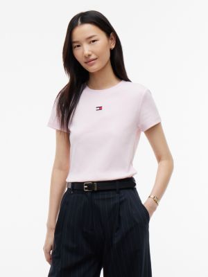 Mini Flag Logo Favorite T-Shirt, Light Pink