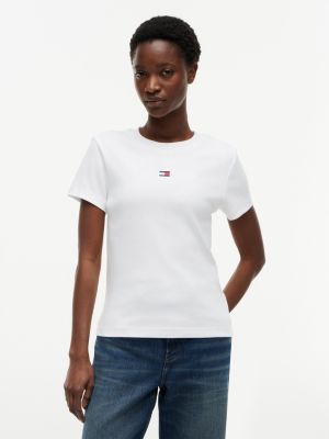 Mini Flag Logo Favorite T-Shirt, Optic White