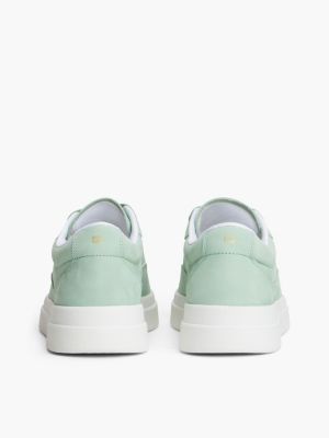 Женские кроссовки Tommy Hilfiger Nubuck Leather Court, цвет: Flora — фото 4