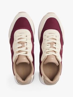 Mixed-Media Runner Sneaker — Muslin 3