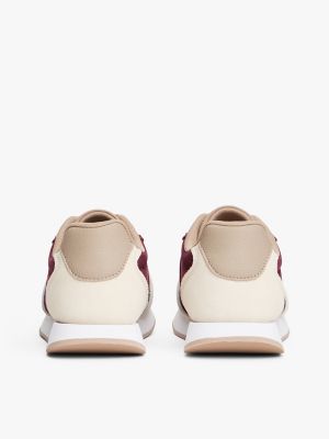 Кроссовки Tommy Hilfiger Mixed-Media Runner, цвет: Муслиновый — фото 4