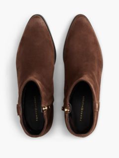 Waxed Suede Ankle Boot — Dark Coffee 3