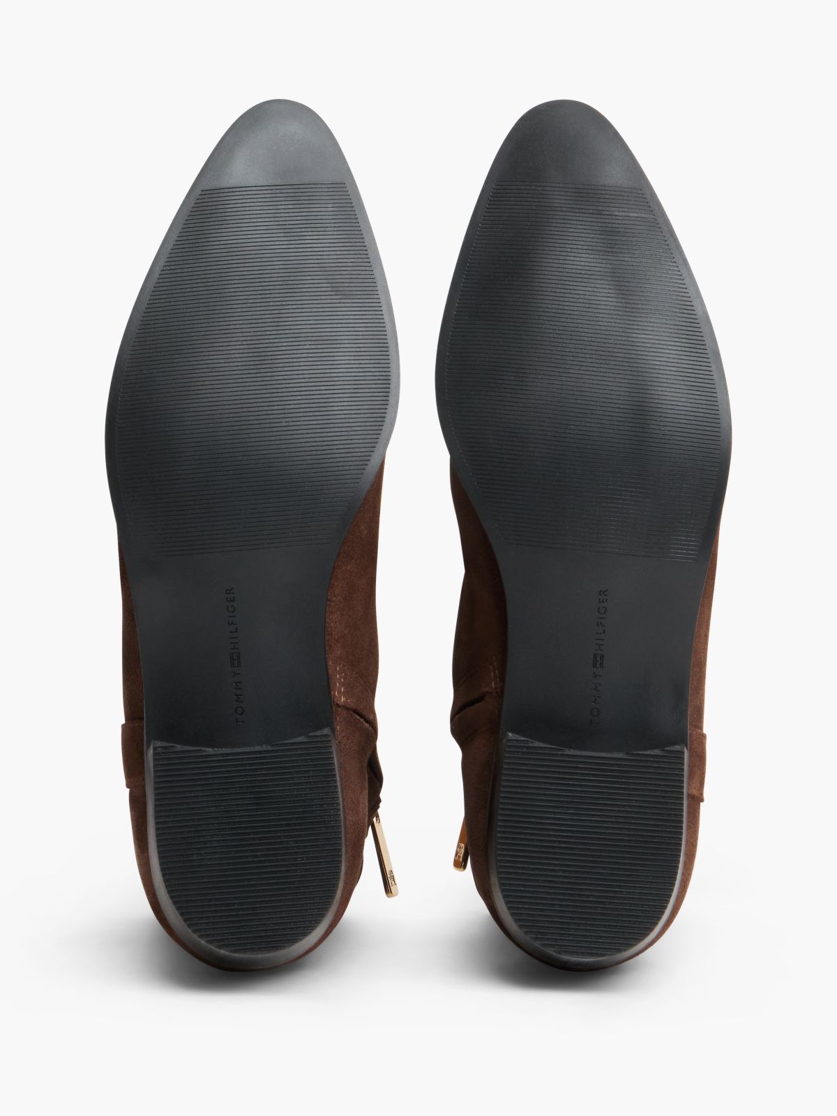 Waxed Suede Ankle Boot — Dark Coffee