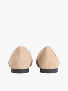 Suede Ballet Flat — Safari Canvas 4