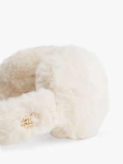 Faux Fur Earmuff — Beige 3