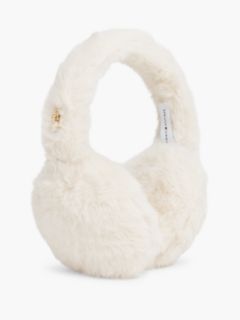 Faux Fur Earmuff — Beige 1